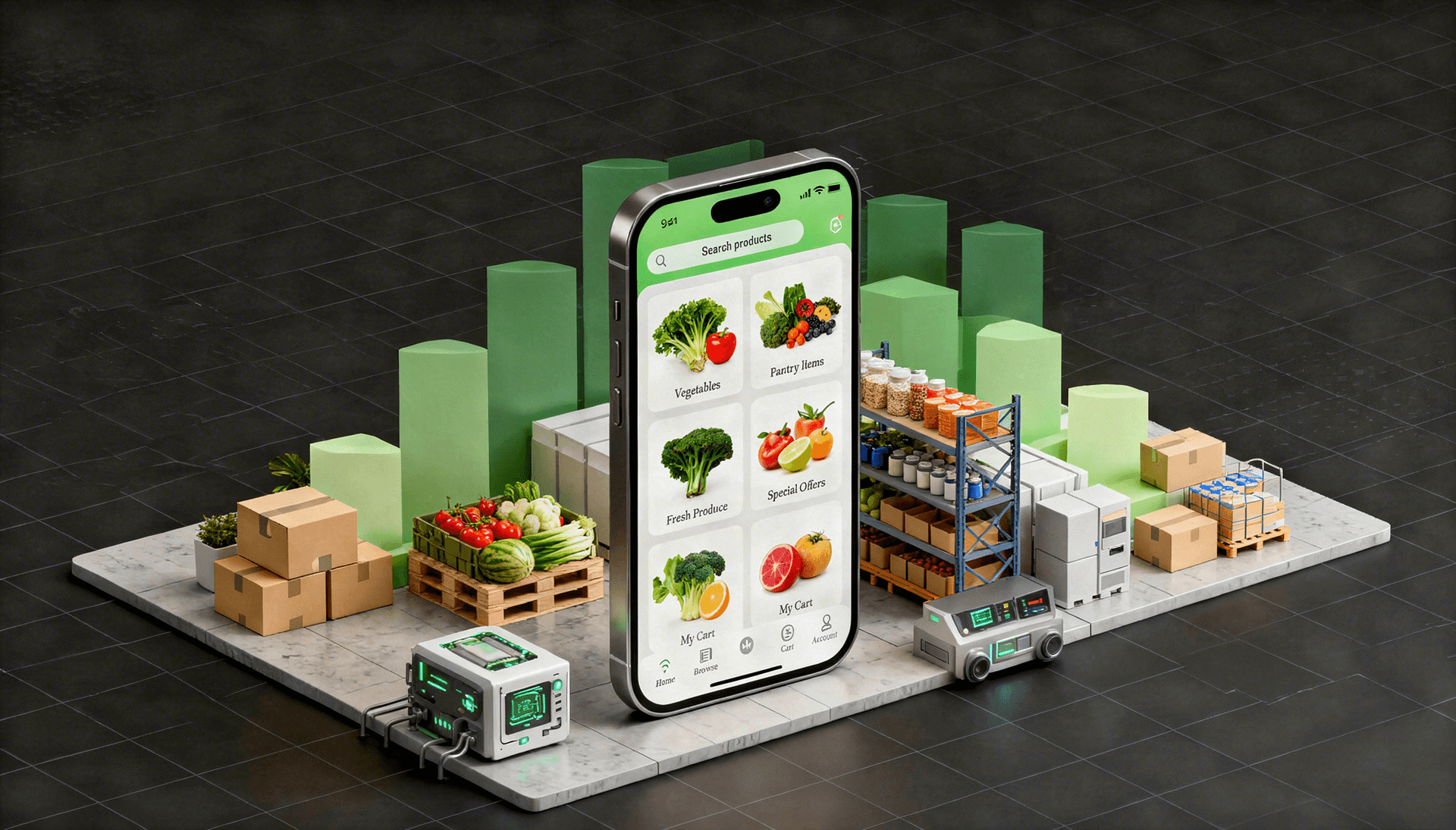 Grocery Delivery App Development Cost Guide 2026 Cover