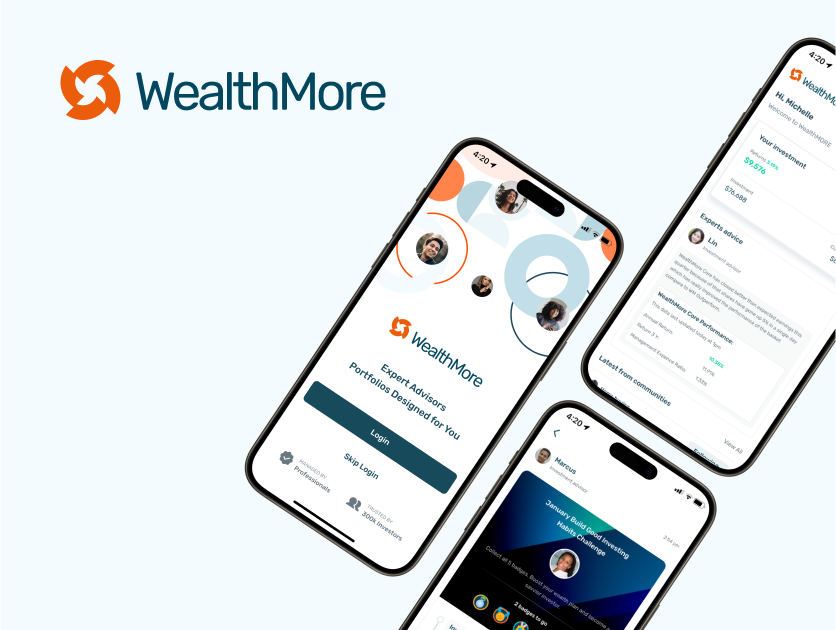 WEALTHMORE interface